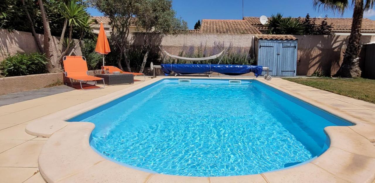 Studio Tranquillo Avec Piscine Et Salle De Sport Istres Luaran gambar